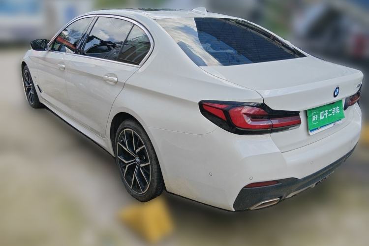 Used BMW 5 Series 2021 Restyled 530Li Luxury Edition M Sport Package Rear Left 45 Deg