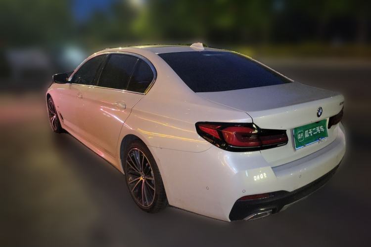 Used BMW 5 Series 2021 Facelifted 530Li Leading Edition M Sport Package Rear Left 45 Deg