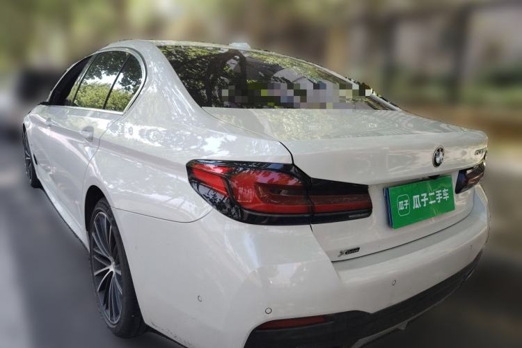 Used BMW 5 Series 2021 Facelifted 530Li xDrive M Sport Package Rear Left 45 Deg