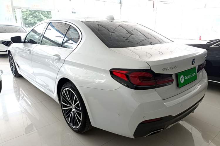 Used BMW 5 Series 2021 Facelifted 530Li Leading Edition M Sport Package Rear Left 45 Deg
