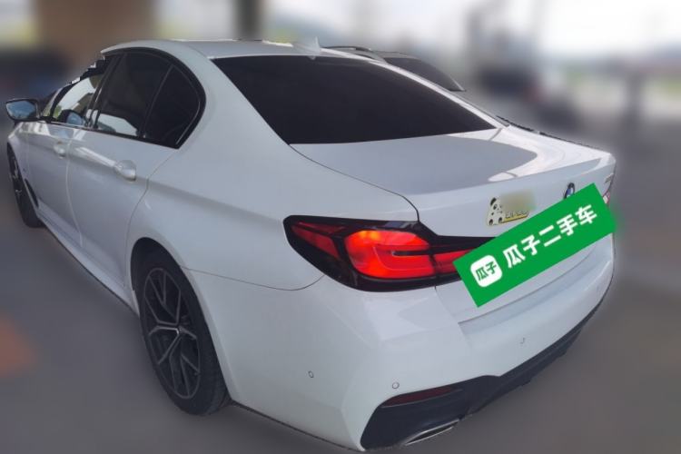 Used BMW 5 Series 2021 530i M Sport Package Rear Left 45 Deg