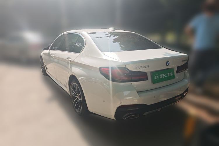 Used BMW 5 Series 2021 Facelifted 525Li M Sport Package Rear Left 45 Deg