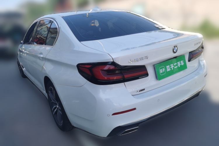 Used BMW 5 Series 2021 530Li xDrive Luxury Package Rear Left 45 Deg