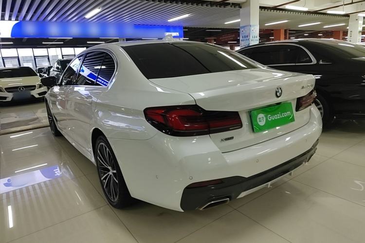 Used BMW 5 Series 2021 Facelifted 530Li Leading Edition M Sport Package Rear Left 45 Deg