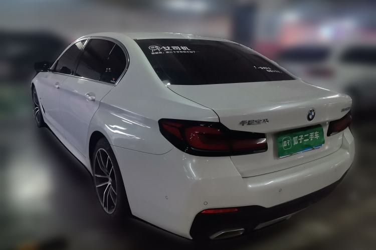 Used BMW 5 Series 2021 525Li M Sport Package Rear Left 45 Deg