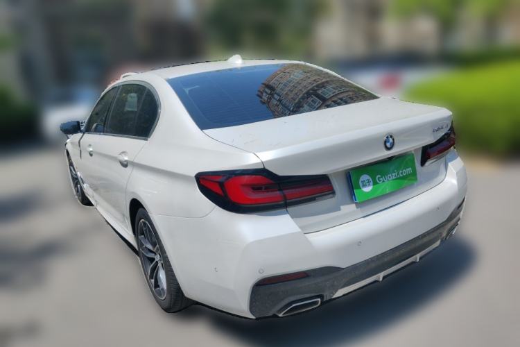 Used BMW 5 Series 2021 525Li M Sport Package Rear Left 45 Deg