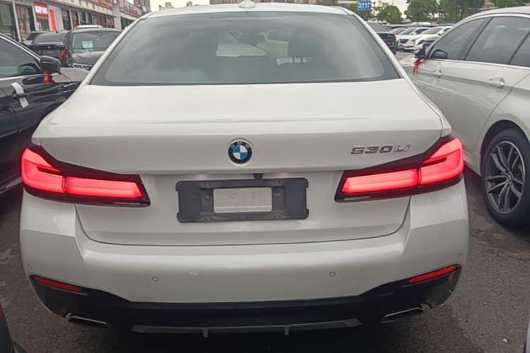 Used BMW 5 Series 2021 530Li Leading Model M Sport Package Rear