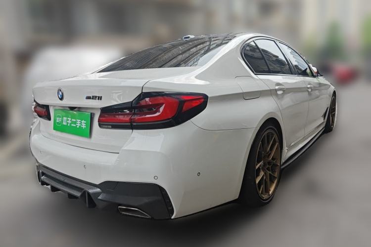 Used BMW 5 Series 2021 530i M Sport Package Rear Right 45 Deg
