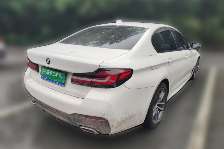 Used BMW 5 Series 2021 525i M Sport Package Rear Right 45 Deg