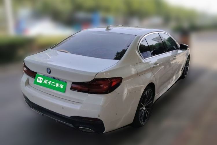 Used BMW 5 Series 2021 530Li Executive M Sport Package Rear Right 45 Deg