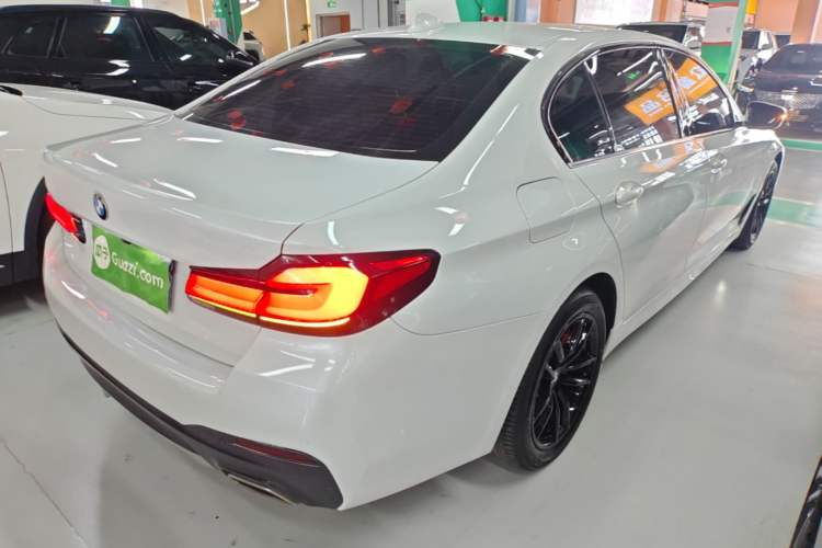Used BMW 5 Series 2021 Facelifted 525Li M Sport Package Rear Right 45 Deg