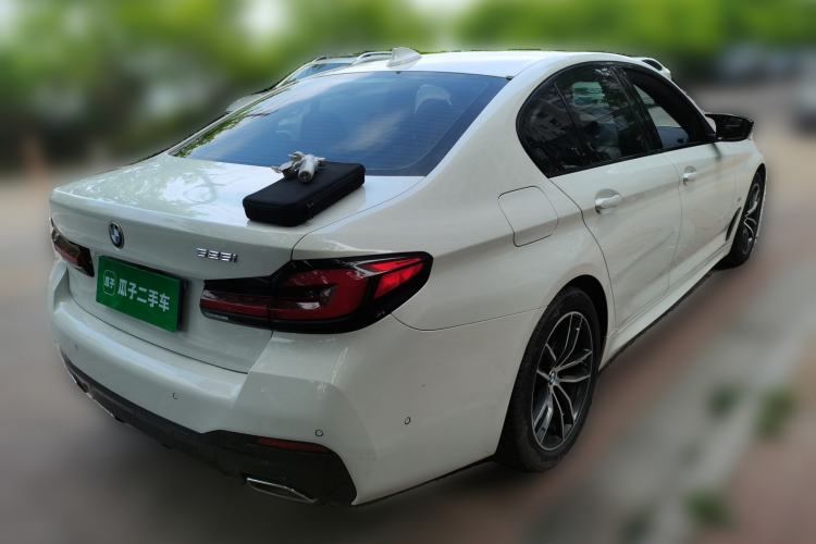 Used BMW 5 Series 2021 525i M Sport Package Rear Right 45 Deg