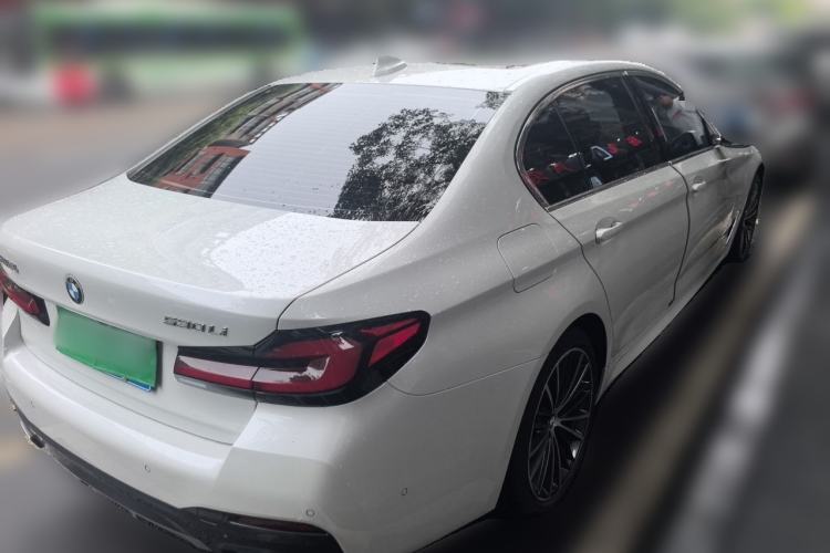 Used BMW 5 Series 2021 Facelifted 530Li Leading Edition M Sport Package Rear Right 45 Deg
