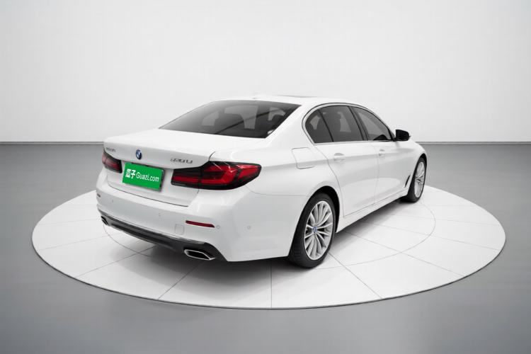 Used BMW 5 Series 2021 Updated 530Li Luxury Package Premium Edition Rear Right 45 Deg