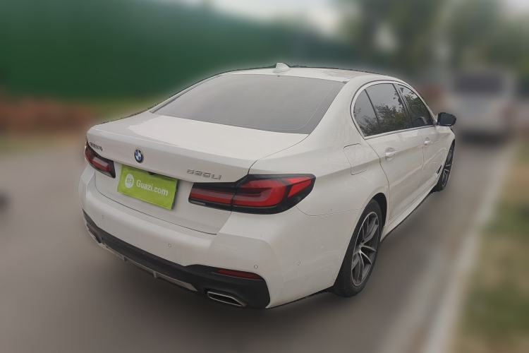 Used BMW 5 Series 2021 525Li M Sport Package Rear Right 45 Deg