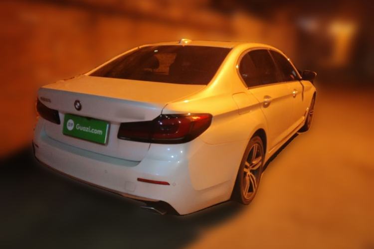 Used BMW 5 Series 2021 Restyled 530Li Leading Edition Luxury Package Rear Right 45 Deg