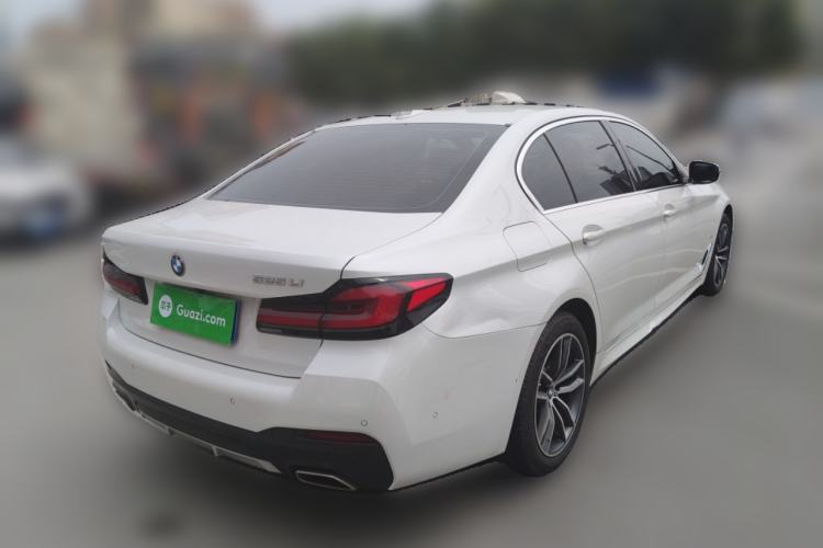 Used BMW 5 Series 2021 Facelifted 525Li M Sport Package Rear Right 45 Deg