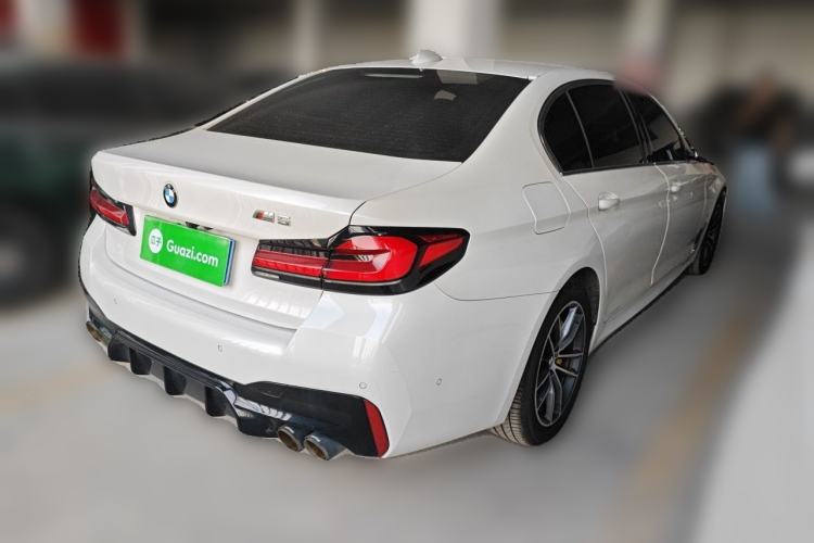 Used BMW 5 Series 2021 Facelifted 525Li M Sport Package Rear Right 45 Deg