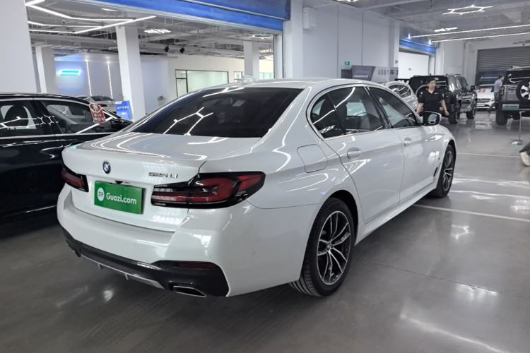 Used BMW 5 Series 2021 Facelifted 525Li M Sport Package Rear Right 45 Deg