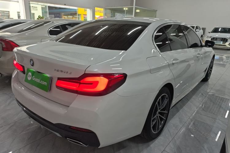 Used BMW 5 Series 2021 Facelifted 525Li M Sport Package Rear Right 45 Deg