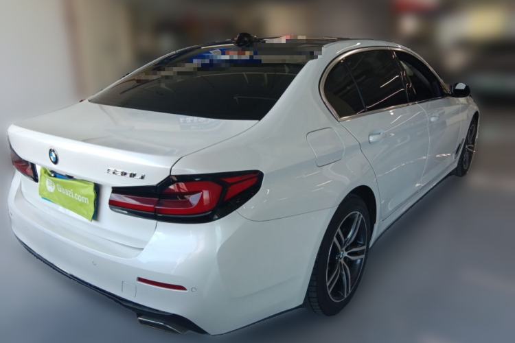 Used BMW 5 Series 2021 Restyled 530Li Leading Edition Luxury Package Rear Right 45 Deg