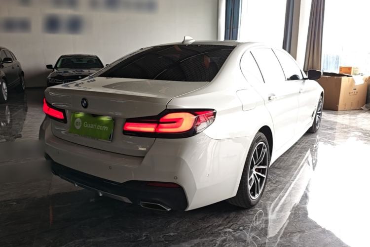 Used BMW 5 Series 2021 Facelifted 525Li M Sport Package Rear Right 45 Deg