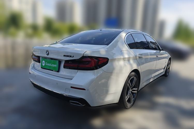 Used BMW 5 Series 2021 Restyled 530Li Leading Edition Luxury Package Rear Right 45 Deg