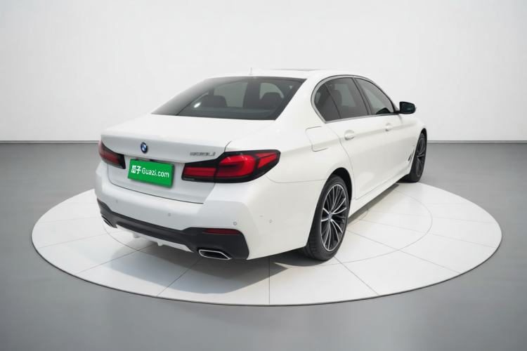 Used BMW 5 Series 2021 530Li Leading Model M Sport Package Rear Right 45 Deg