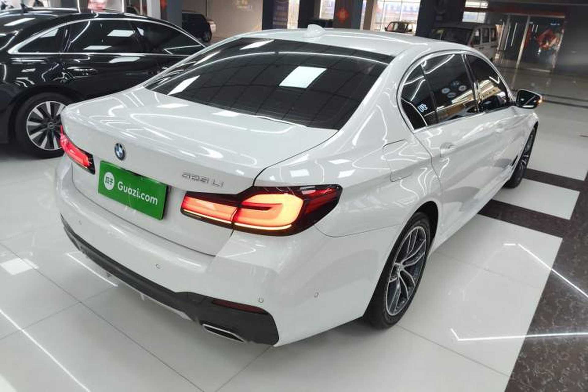 Used BMW 5 Series 2021 525Li M Sport Package Rear Right 45 Deg