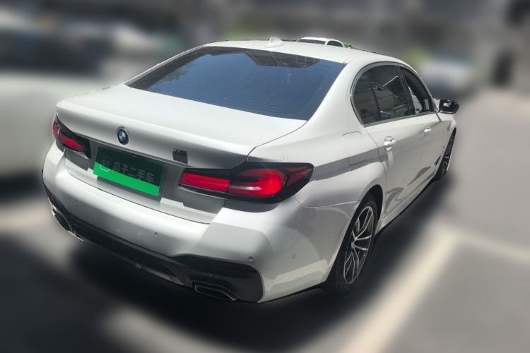 Used BMW 5 Series 2021 Facelifted 525Li M Sport Package Rear Right 45 Deg