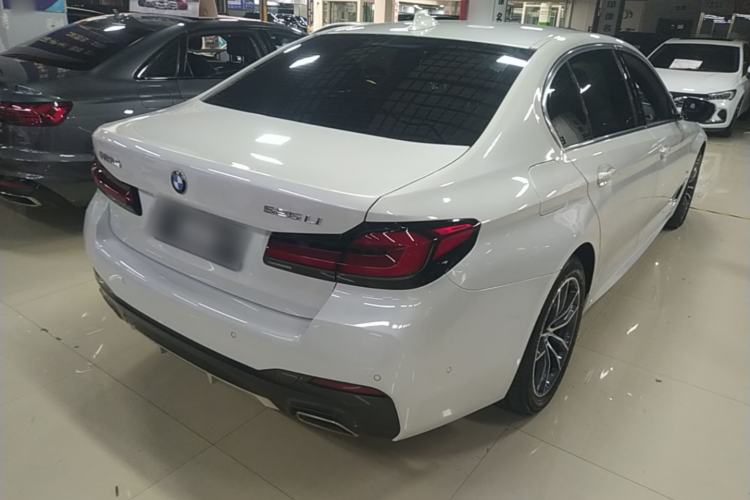Used BMW 5 Series 2021 525Li M Sport Package Rear Right 45 Deg