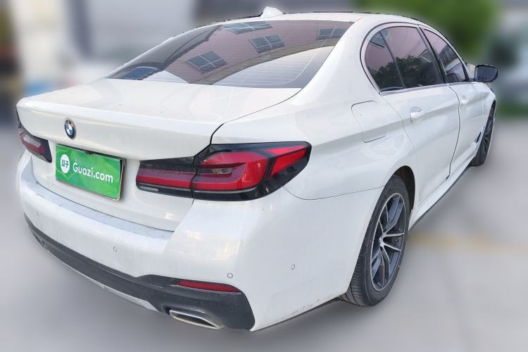 Used BMW 5 Series 2021 525Li M Sport Package Rear Right 45 Deg
