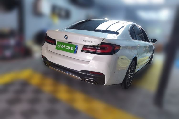 Used BMW 5 Series 2021 Facelifted 525Li M Sport Package Rear Right 45 Deg