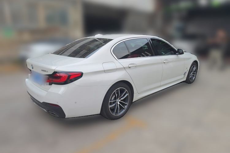 Used BMW 5 Series 2021 Facelifted 525Li M Sport Package Rear Right 45 Deg