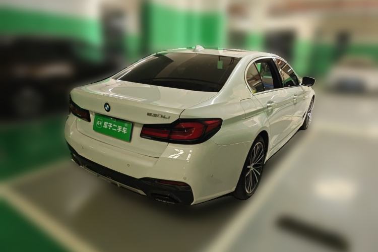 Used BMW 5 Series 2021 Facelifted 530Li Leading Edition M Sport Package Rear Right 45 Deg