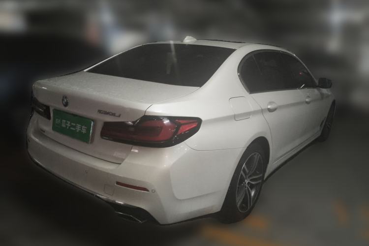 Used BMW 5 Series 2021 Updated 530Li xDrive Luxury Package Rear Right 45 Deg
