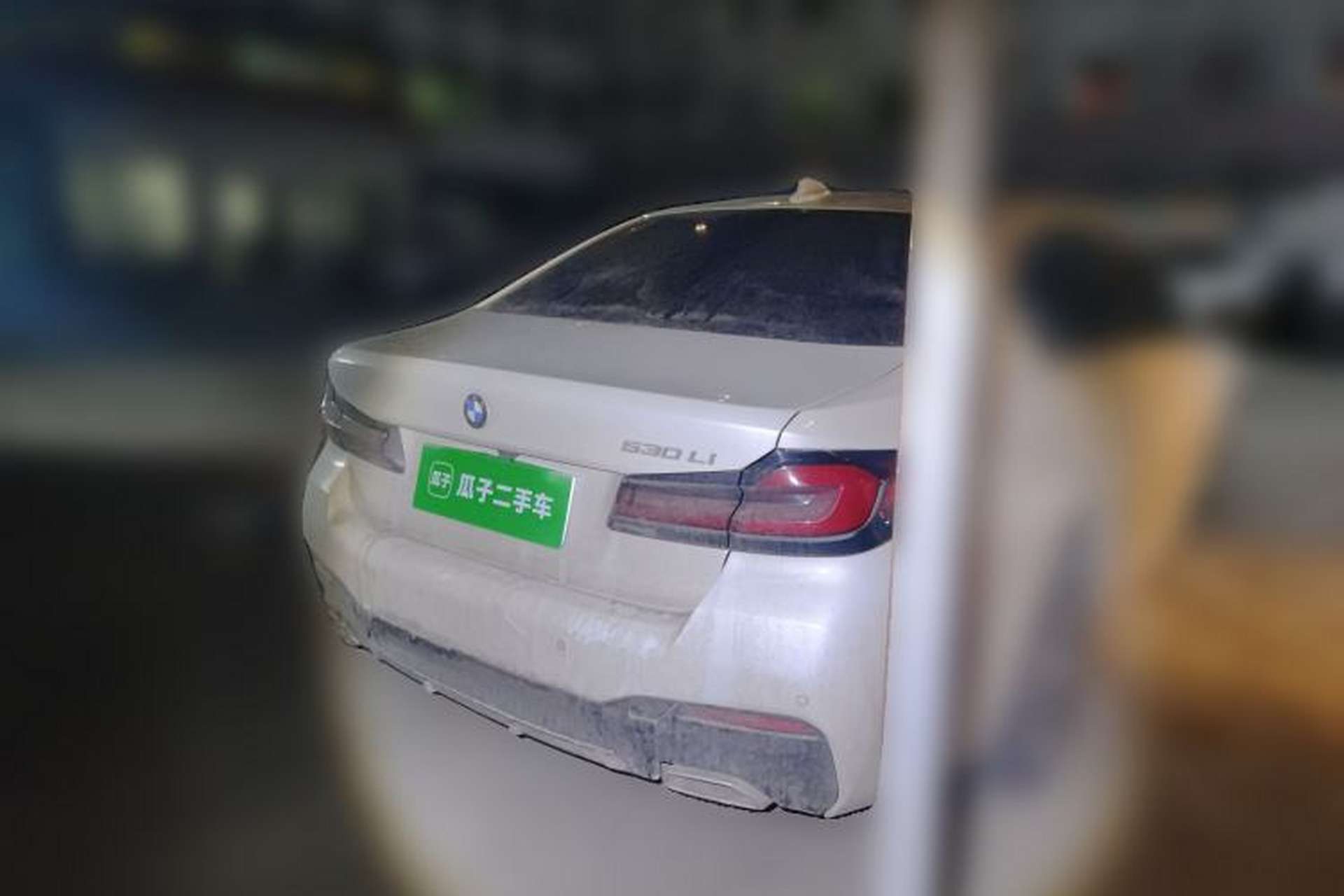 Used BMW 5 Series 2021 Facelifted 530Li Leading Edition M Sport Package Rear Right 45 Deg