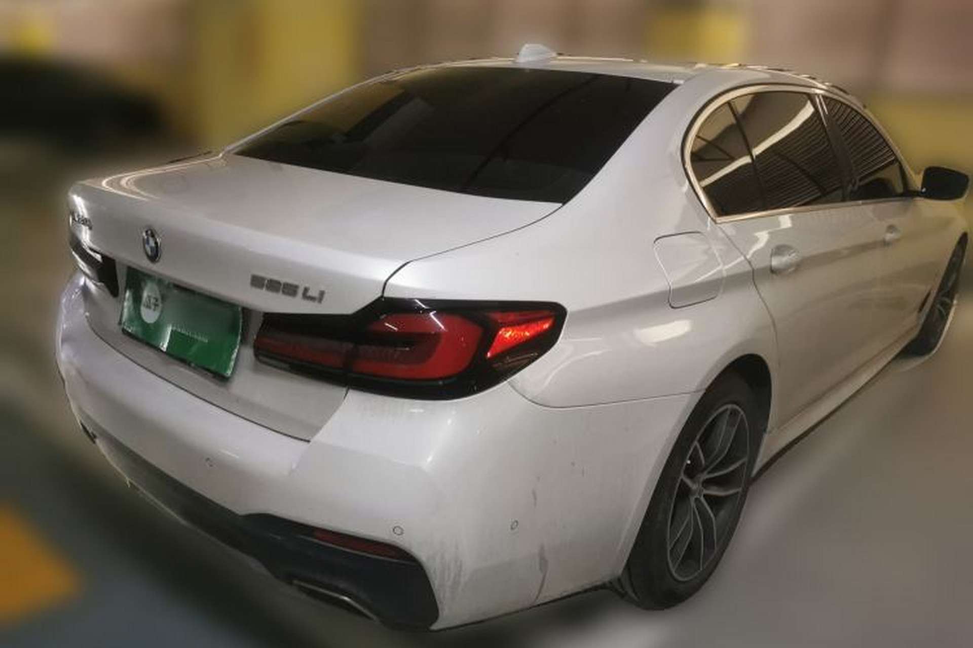 Used BMW 5 Series 2021 Facelifted 525Li M Sport Package Rear Right 45 Deg