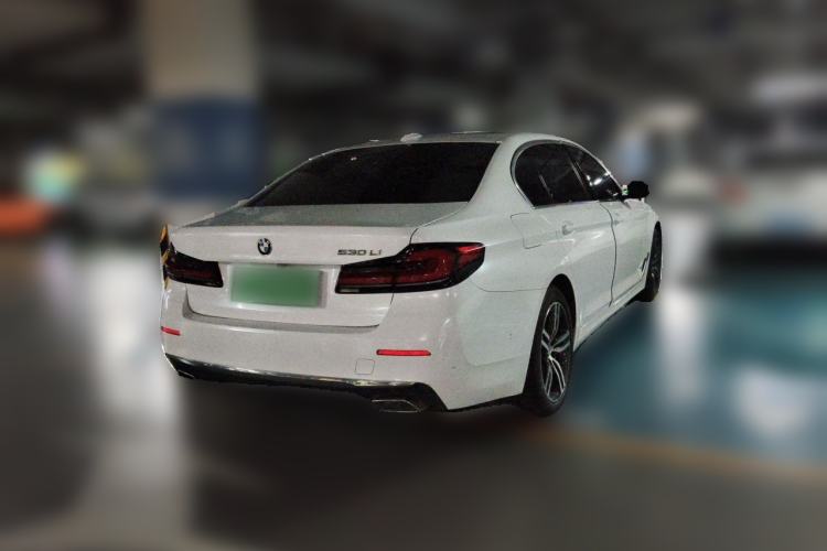 Used BMW 5 Series 2021 Restyled 530Li Leading Edition Luxury Package Rear Right 45 Deg
