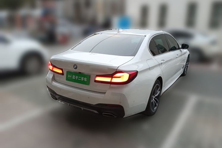 Used BMW 5 Series 2021 525Li M Sport Package Rear Right 45 Deg