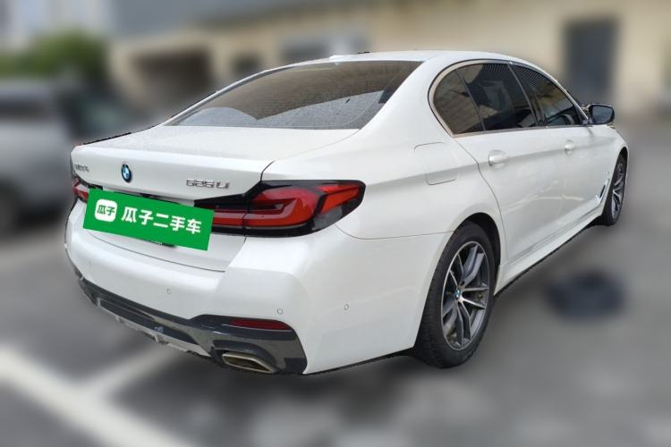 Used BMW 5 Series 2021 525Li M Sport Package Rear Right 45 Deg