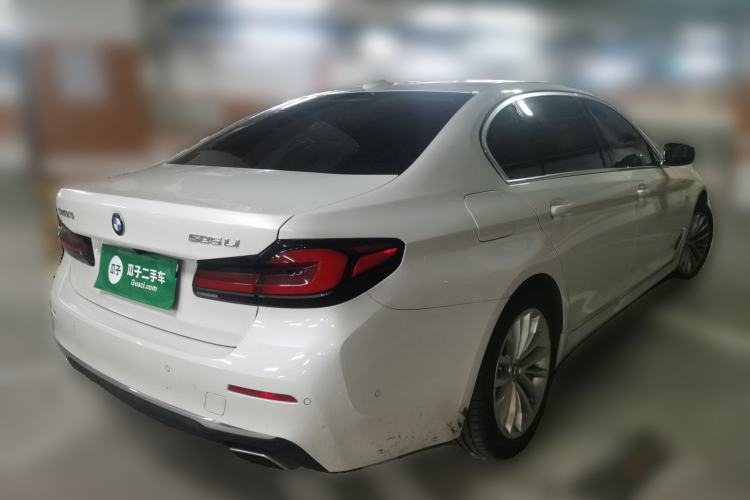Used BMW 5 Series 2021 525Li M Sport Package Rear Right 45 Deg