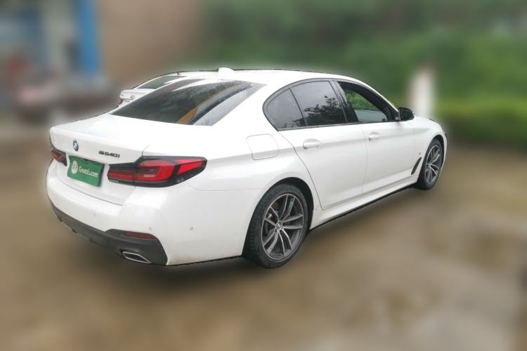 Used BMW 5 Series 2021 525i M Sport Package Rear Right 45 Deg