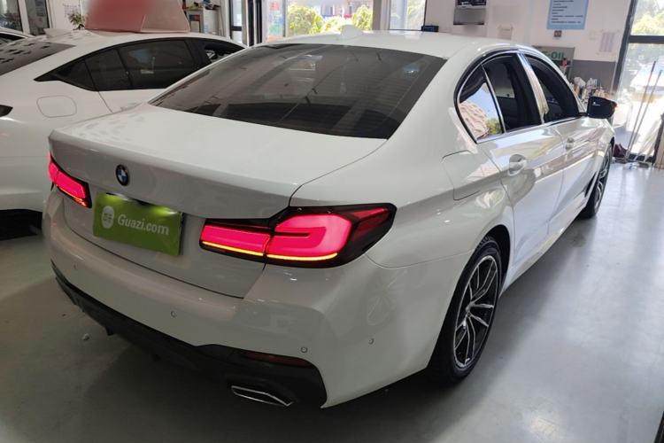 Used BMW 5 Series 2021 525i M Sport Package Rear Right 45 Deg