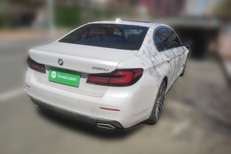 Used BMW 5 Series 2021 Restyled 530Li Leading Edition Luxury Package Rear Right 45 Deg
