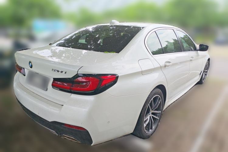 Used BMW 5 Series 2021 Facelifted 525Li M Sport Package Rear Right 45 Deg