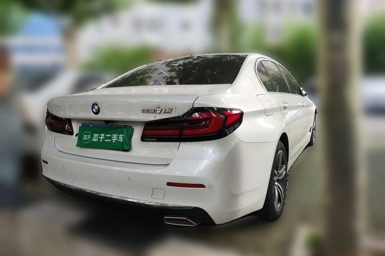 Used BMW 5 Series 2021 Restyled 530Li Leading Edition Luxury Package Rear Right 45 Deg