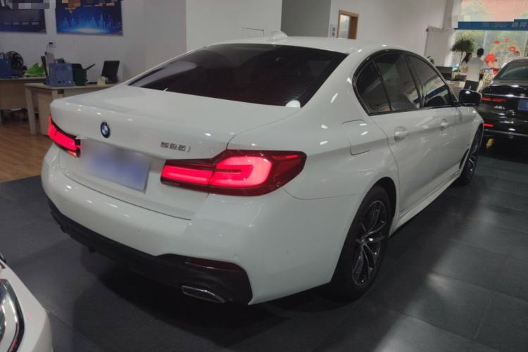 Used BMW 5 Series 2021 525i M Sport Package Rear Right 45 Deg