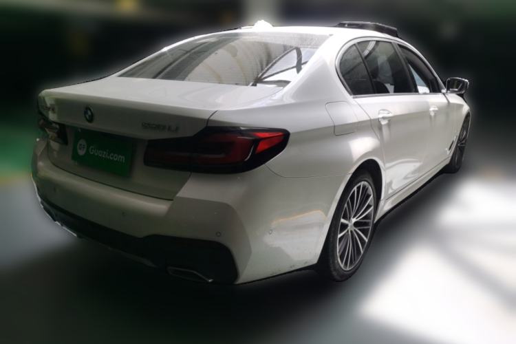 Used BMW 5 Series 2021 Facelifted 530Li Leading Edition M Sport Package Rear Right 45 Deg