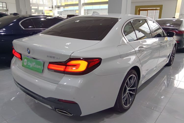 Used BMW 5 Series 2021 525Li M Sport Package Rear Right 45 Deg
